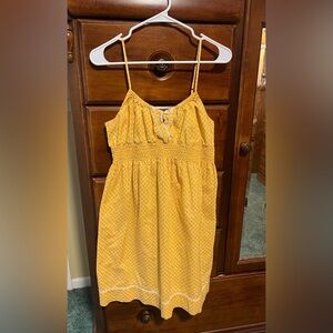 Yellow Sundress with Spaghetti Straps